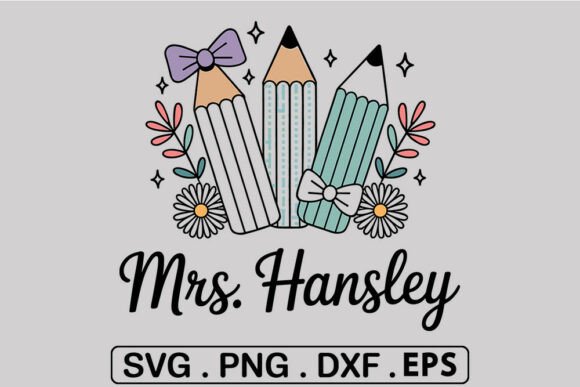 Teacher Pencil Border SVG: Crafts & Graphics for Local Branding